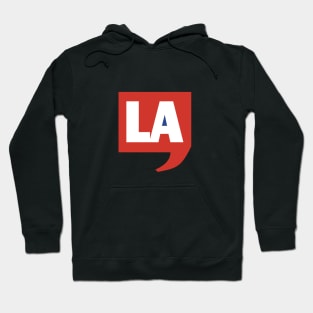 It's pronounced Comma-La Hoodie